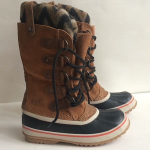 Sorel Joan of Arctic Knit Winter Boots 5 36